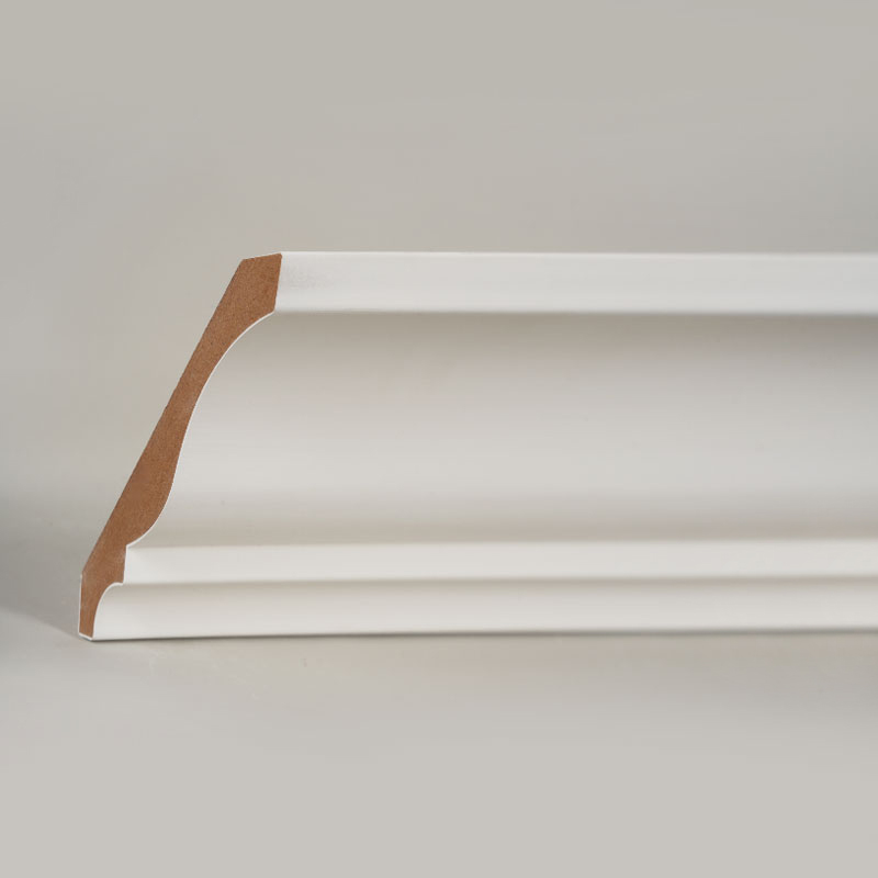 Acuan Mahkota MDF (Pengisi-Primed & Putih Mutiara) 3/5' x 4 1/4'