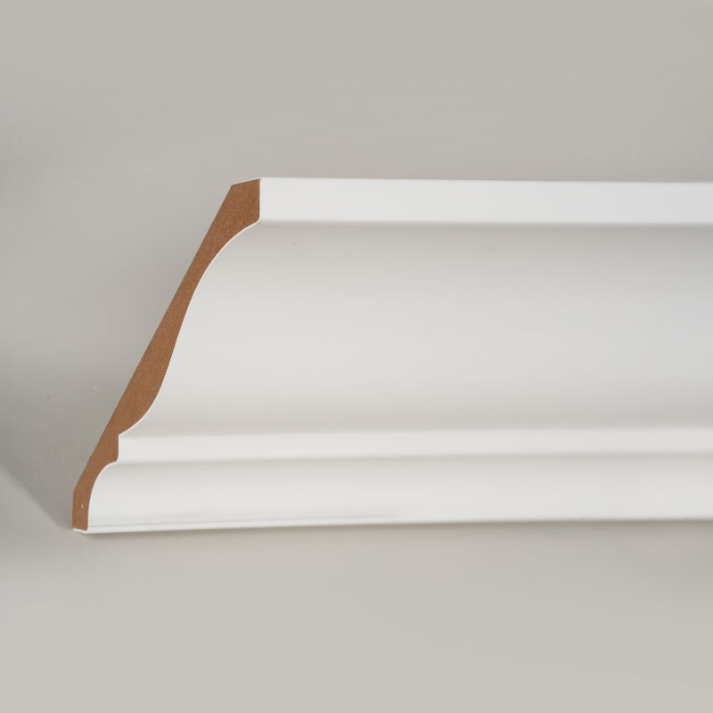 Acuan Mahkota MDF (Pengisi-Primed & Putih Mutiara) 3/5' x 5 1/4'