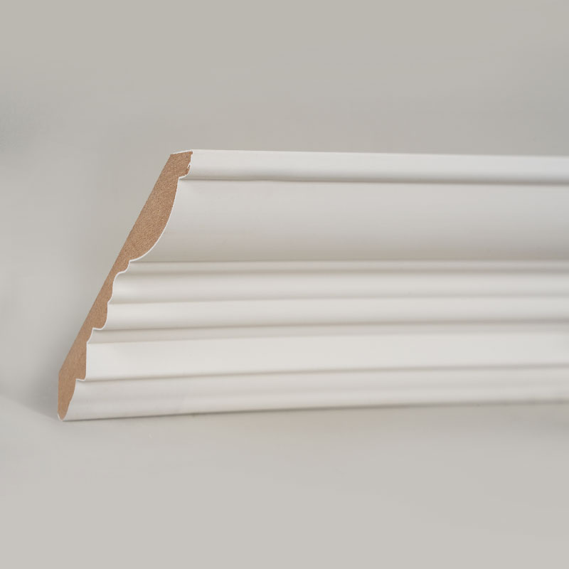 Acuan Mahkota MDF (Pengisi-Primed & Putih Mutiara) 3/5