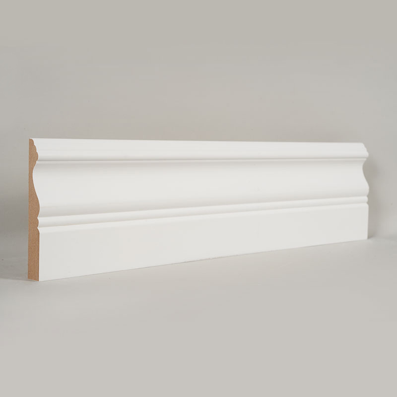 Papan Skirting MDF (Pengisi-Primed & Putih Mutiara)3/5' x 4'