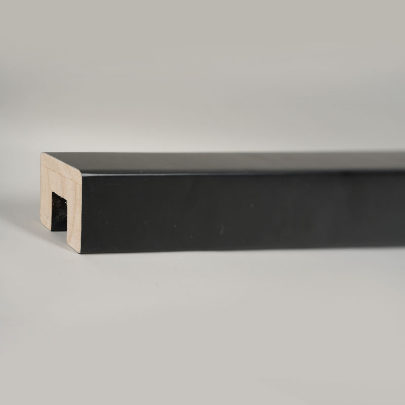 Susun Tangan Tangga Kayu Pepejal (Dilapisi Pengisi dan Dicat)-Munich 1 1/6' x 1 1/6'
