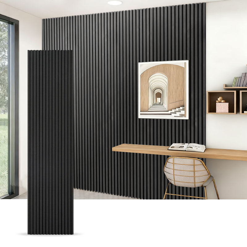 Dinding Gril/Panel Dinding Akustik (Berbalut PVC Sebelah Sebelah) – Bijian Kayu / Bijian Batu / Warna Pepejal 2400/2700mm x 600mm