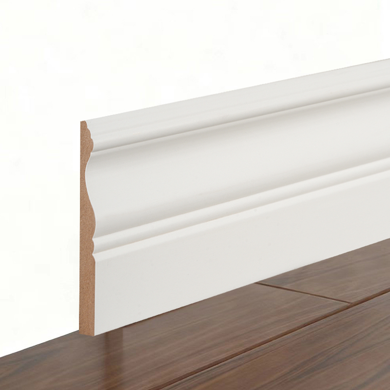 Papan Skirting MDF (Pengisi-Primed & Putih Mutiara)3/5' x 4'